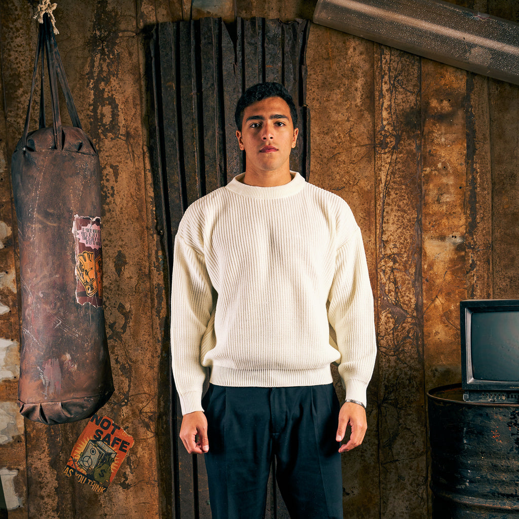 Ivory Knit Sweater