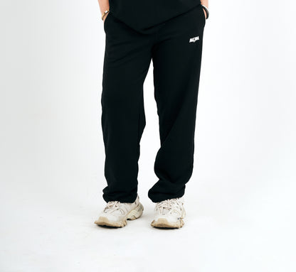 Black Wide-Leg Pants