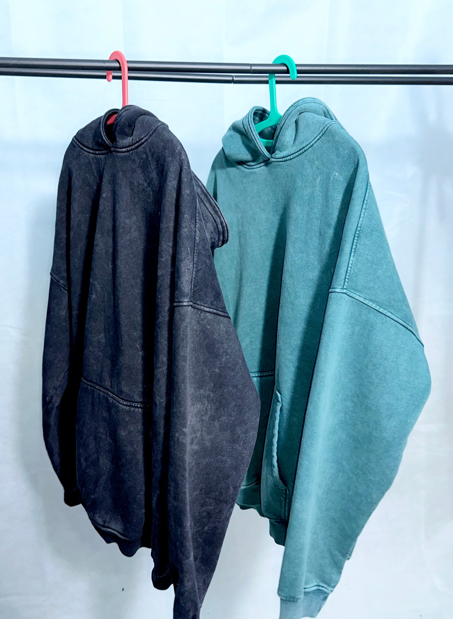 Green Washed Hoodie