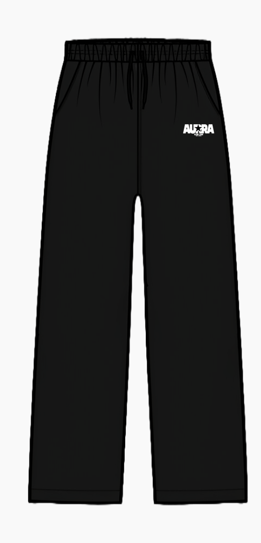 Black Wide-Leg Pants