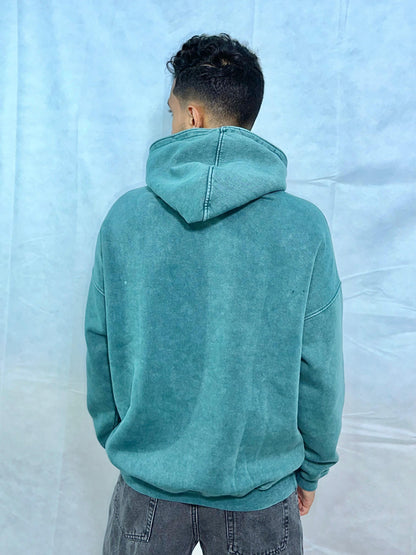 Green Washed Hoodie