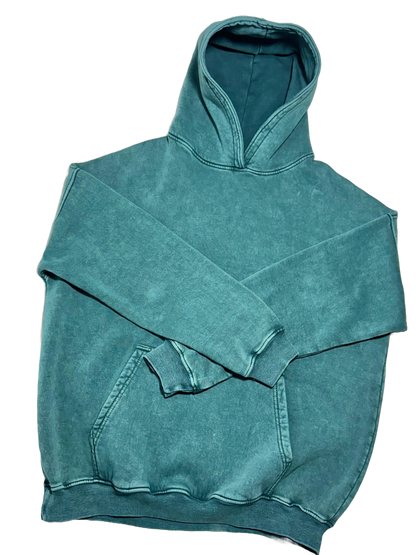 Green Washed Hoodie